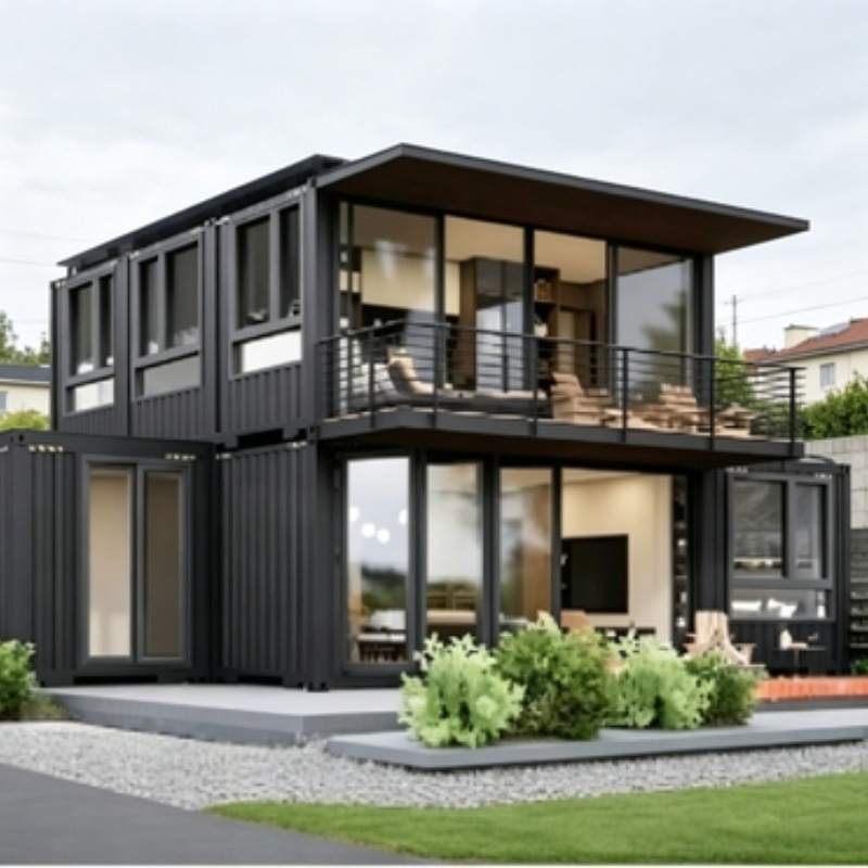 Sustainable Living House - Casa Contenedor Inteligente Ecológica, Eficiente en