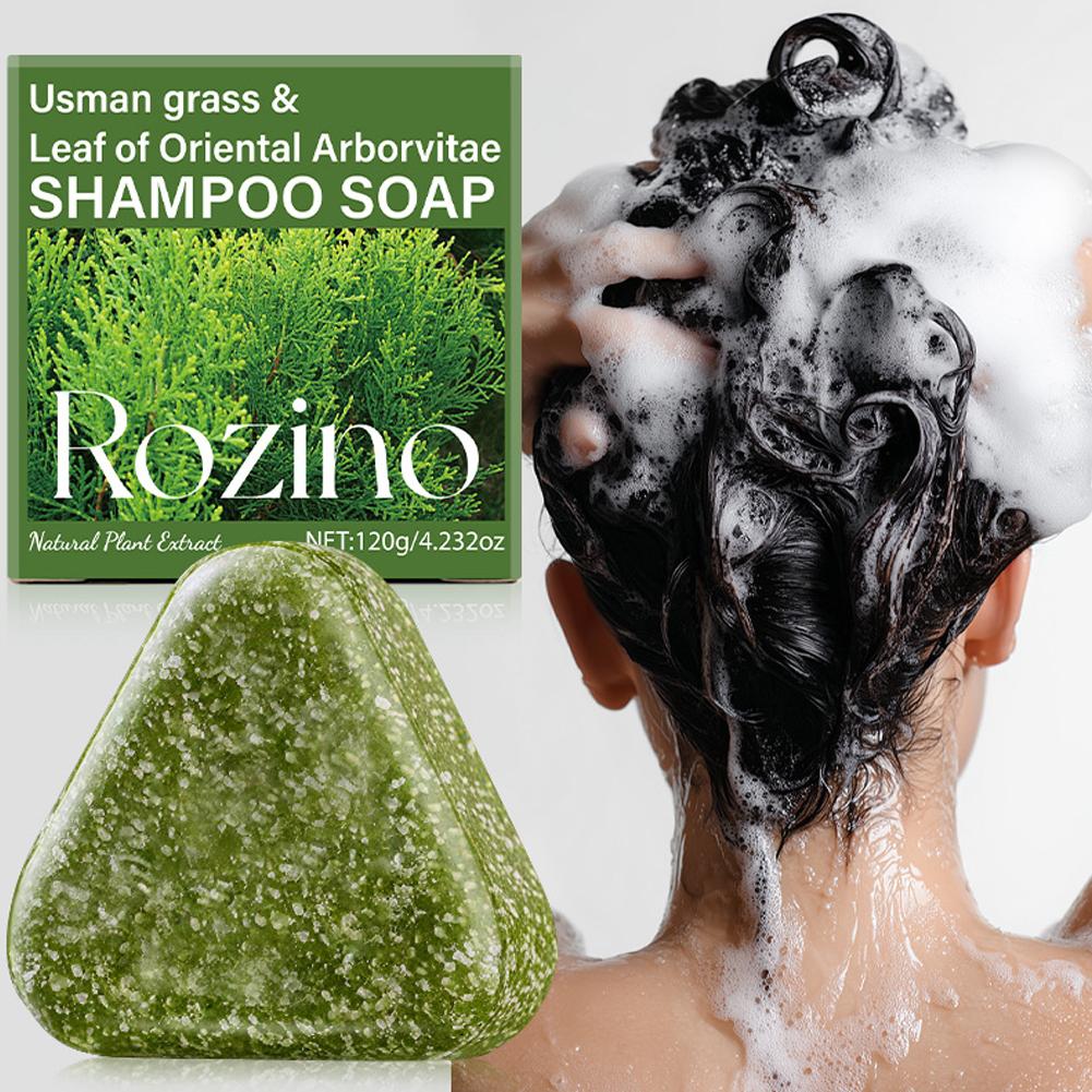 Bar Soap Shampoo Solid - Rozino He Shou Wu Usman Jabón