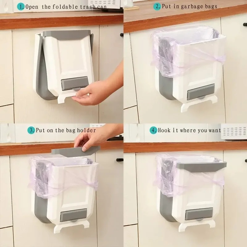 Cubo de basura de plástico ple - Compost Bin Countertop reseña y precio