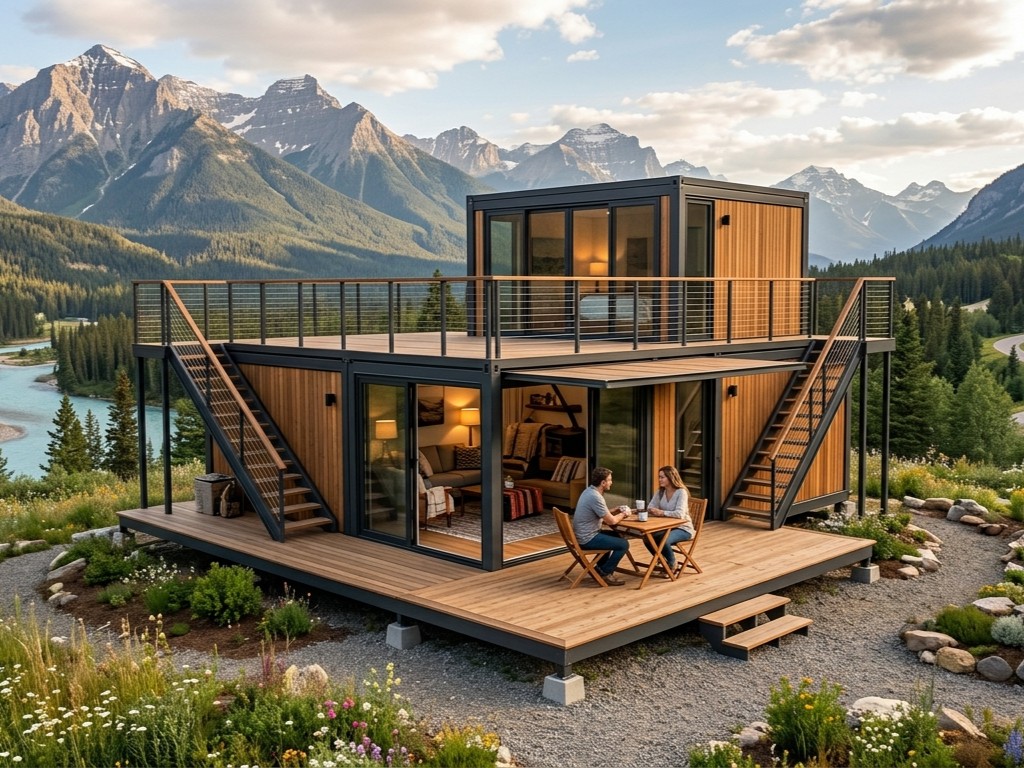 Casa Prefabricada Ecológica co - Sustainable Living House reseña y precio