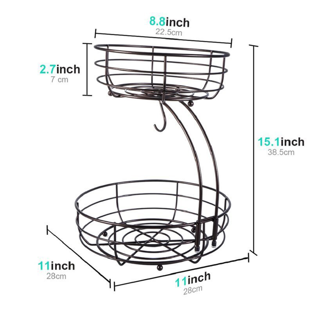 LMETJMA - Cesta para frutas de - Compost Bin Countertop reseña y precio