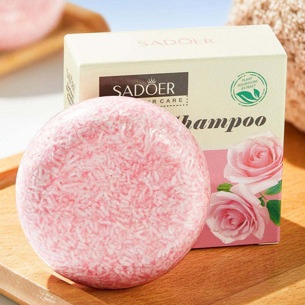 Jabón Sólido en Barra de Rosa  - Bar Soap Shampoo Solid reseña y precio