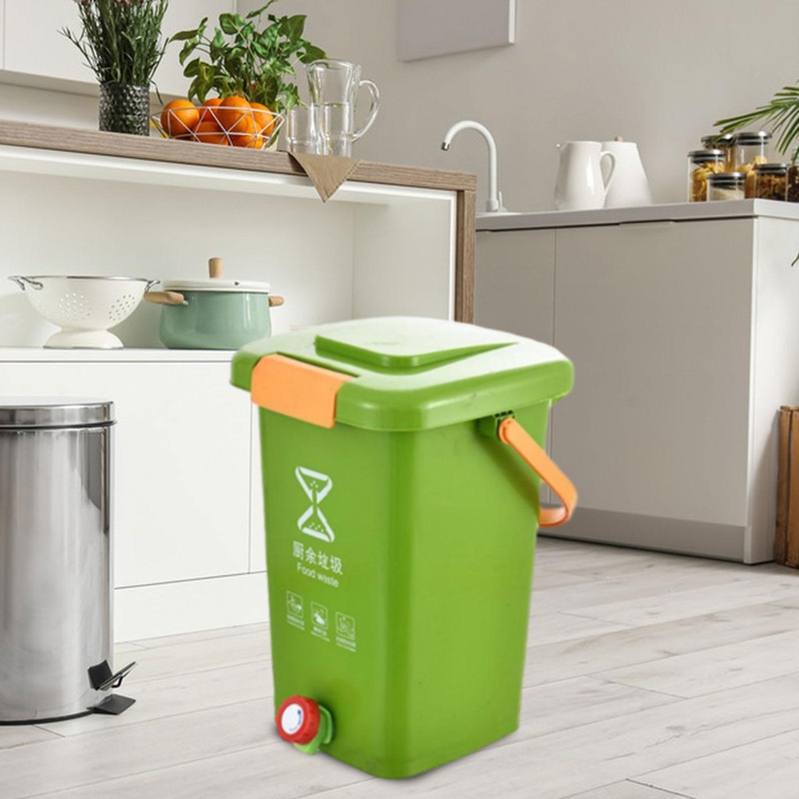 Cubo de Compost de cocina, cub - Compost Bin Countertop reseña y precio