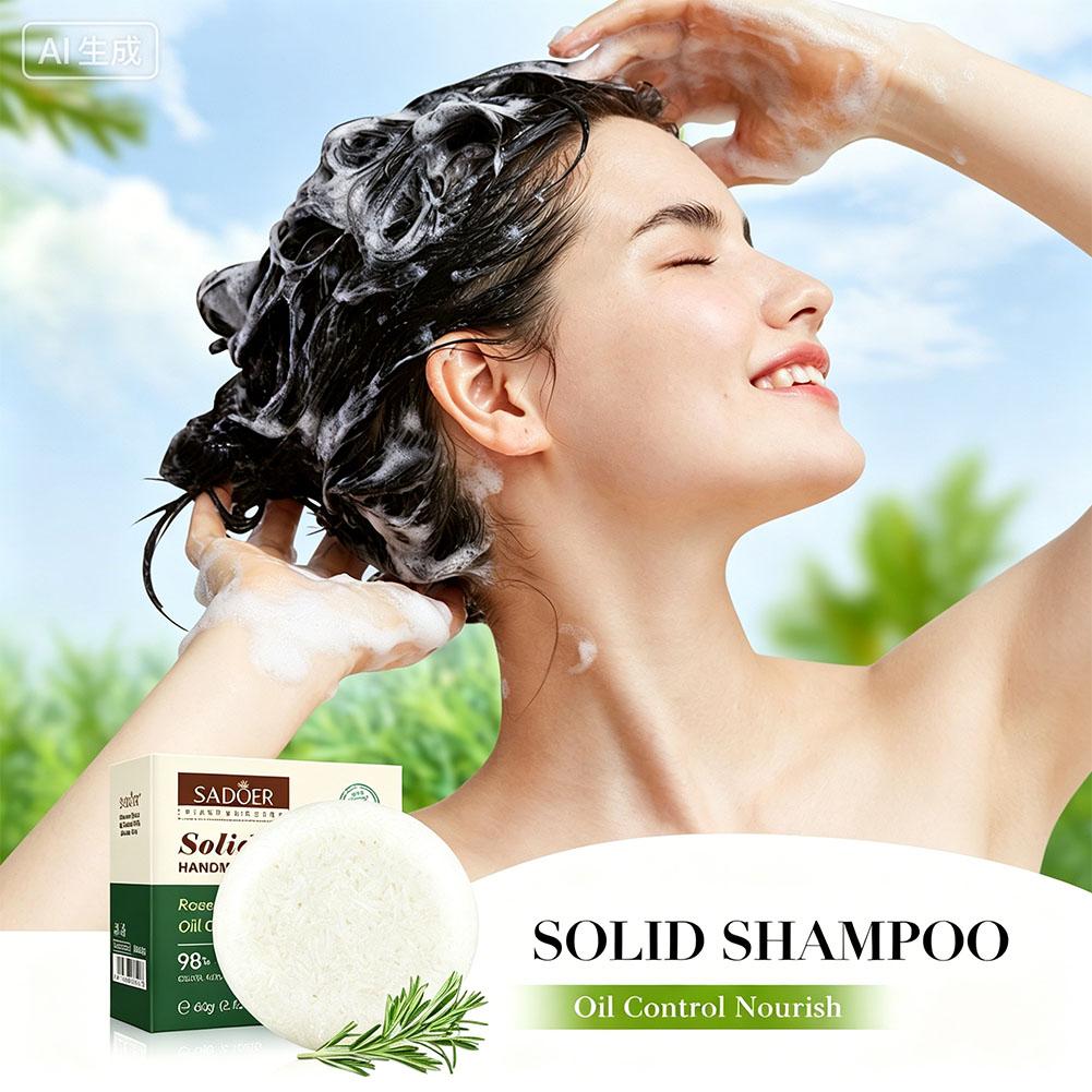 SADOER 1/2/3/4/5/10PCS Champú  - Bar Soap Shampoo Solid reseña y precio