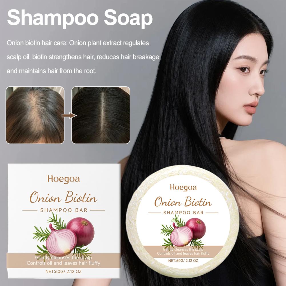 Champú Sólido de Cebolla y Caq - Bar Soap Shampoo Solid reseña y precio
