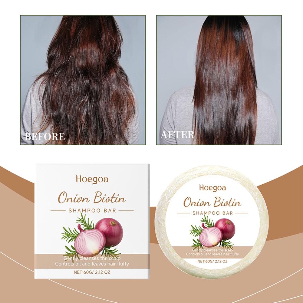 Champú Sólido de Cebolla y Caq - Bar Soap Shampoo Solid reseña y precio